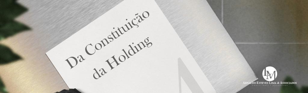 DA CONSTITUIÇÃO DA HOLDING