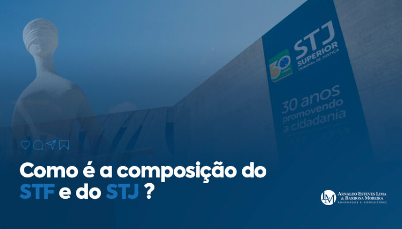 Como é a composição stj stf