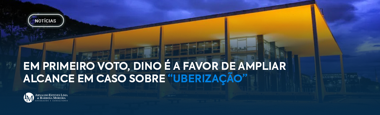 Em primeiro voto, Dino é a favor de ampliar alcance em caso sobre “uberização”